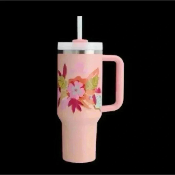 THE MOTHER’S DAY QUENCHER H2.0 FLOWSTATE™ TUMBLER | 40 OZ in Sorbet Tropic - Picture 1 of 3